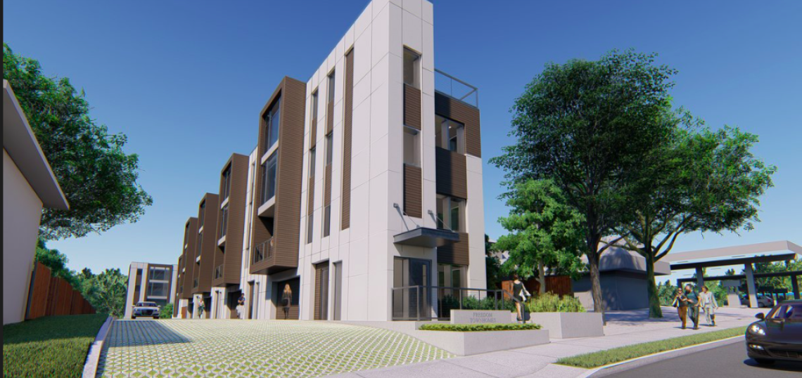 Developer PonceyHighland's last modern townhomes to finally go